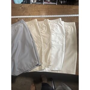 Lot of 5~ FootJoy 9" Stretch Performance Chino Golf Shorts Men's 38